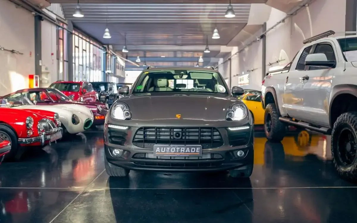 Usado Porsche Macan 258 CV (189 kW) 2015 Gris SUV