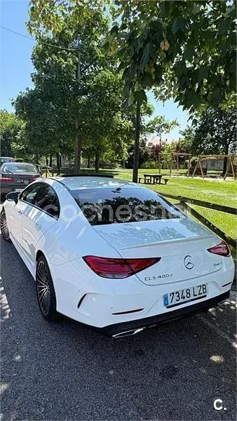 Usado Mercedes CLS400 330 CV (242 kW) 2022 Blanco Coupe