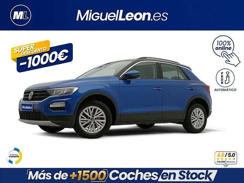 Azul Usado 2021 VW T-Roc Advance SUV | 18.985 € (Super precio) - Imagen 1/3