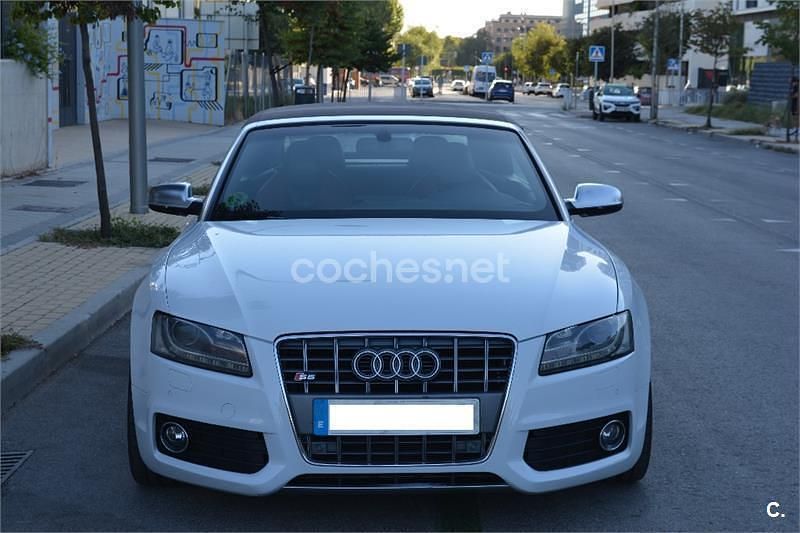 Blanco Usado 2011 Audi S5 Cabriolet Descapotable | 20.900 € - Imagen 1/4