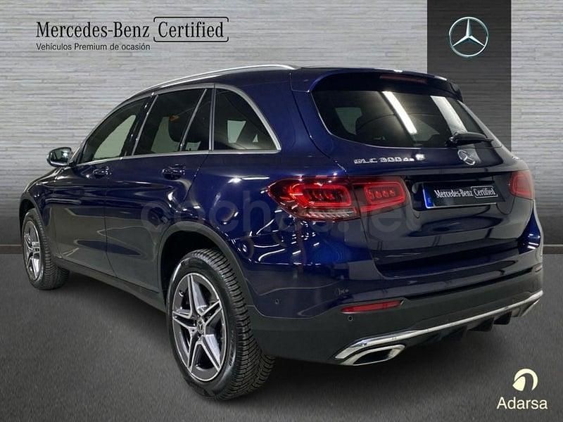 Usado Mercedes GLC300e 306 CV (225 kW) 2022 Negro SUV