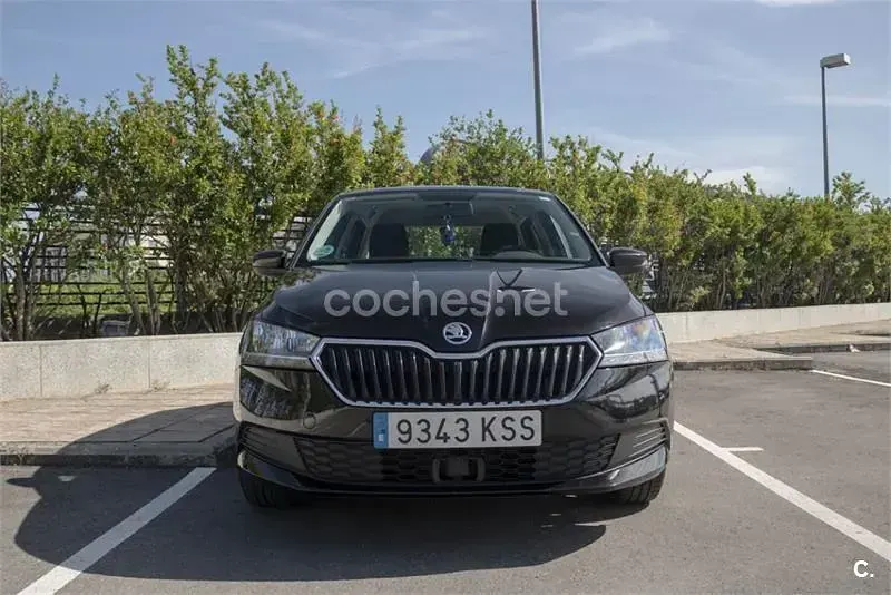 Usado Skoda Fabia Ambition 75 CV (55 kW) 2019 Negro Utilitario