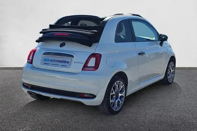 Usado Fiat 500C Sport 71 CV (52 kW) 2022 Blanco Descapotable