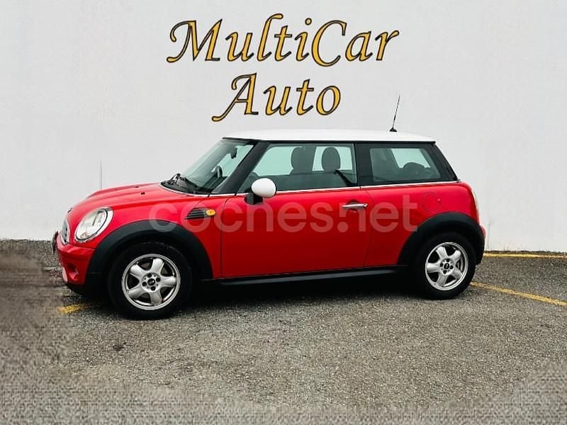 Usado Mini ONE 95 CV (69 kW) 2009 Granate Utilitario