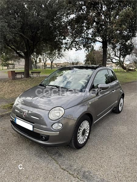 Gris / plata Usado 2014 Fiat 500 Lounge Berlina | 6500 € (Buen precio) - Imagen 1/4