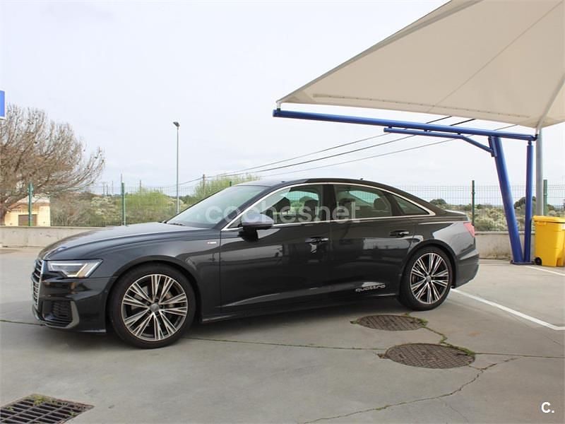 Usado Audi A6 286 CV (210 kW) 2019 Gris / plata Berlina