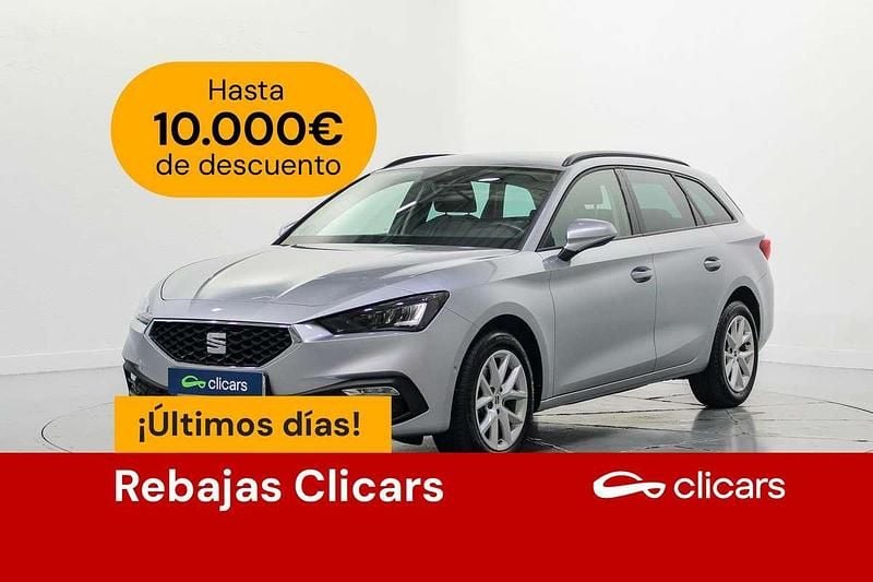 Plateado Usado 2023 Seat Leon ST Style Familiar | 19.990 € (Precio justo) - Imagen 1/4
