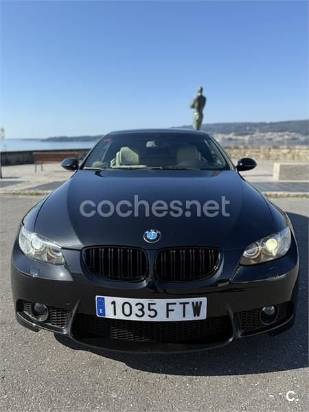 Negro Usado 2007 BMW 320 Cabriolet Descapotable | 14.490 € (Precio justo) - Imagen 1/4
