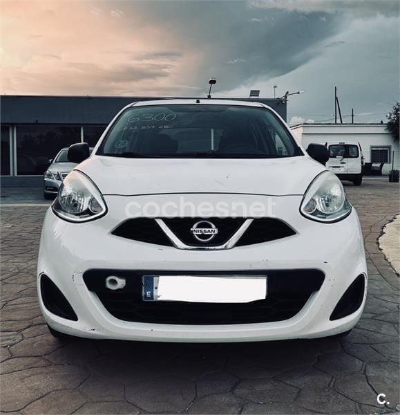 Blanco Usado 2015 Nissan Micra Acenta Utilitario | 6300 € (Precio justo) - Imagen 1/4