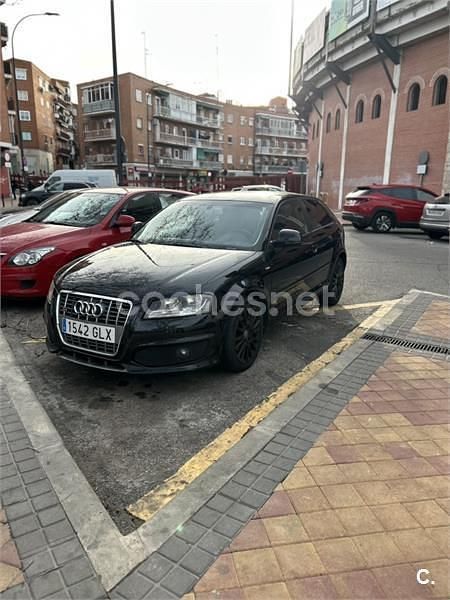Usado Audi A3 Ambition 160 CV (117 kW) 2009 Negro Utilitario