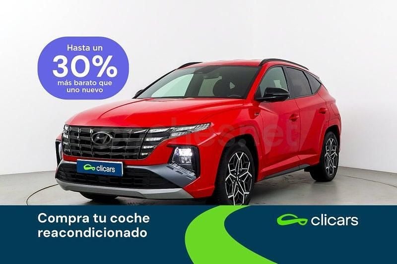 Rojo Usado 2021 Hyundai Tucson N Line SUV | 23.990 € (Precio justo) - Imagen 1/4