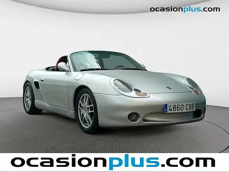 Usado Porsche Boxster 220 CV (161 kW) 2002 Gris plata Descapotable