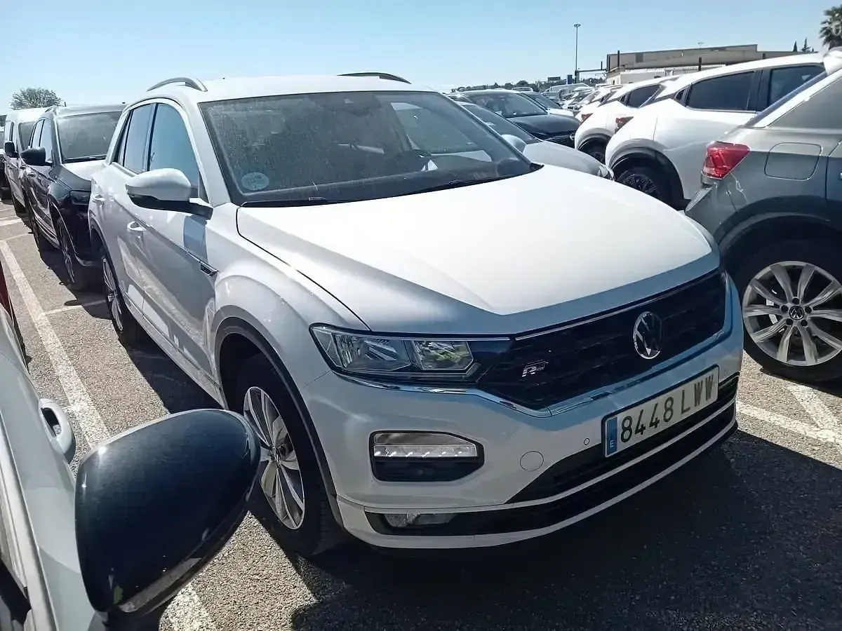 Usado VW T-Roc Advance 110 CV (80 kW) 2022 Blanco SUV