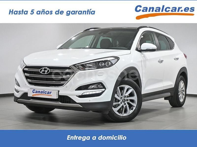 Blanco Usado 2016 Hyundai Tucson SUV | 14.925 € (Un poco caro) - Imagen 1/4