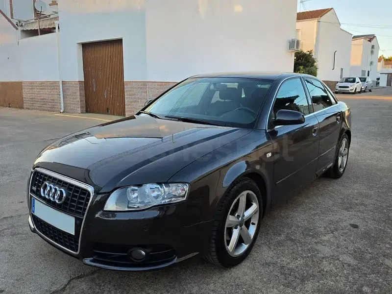 Usado Audi A4 S-Line 140 CV (102 kW) 2007 Negro Berlina