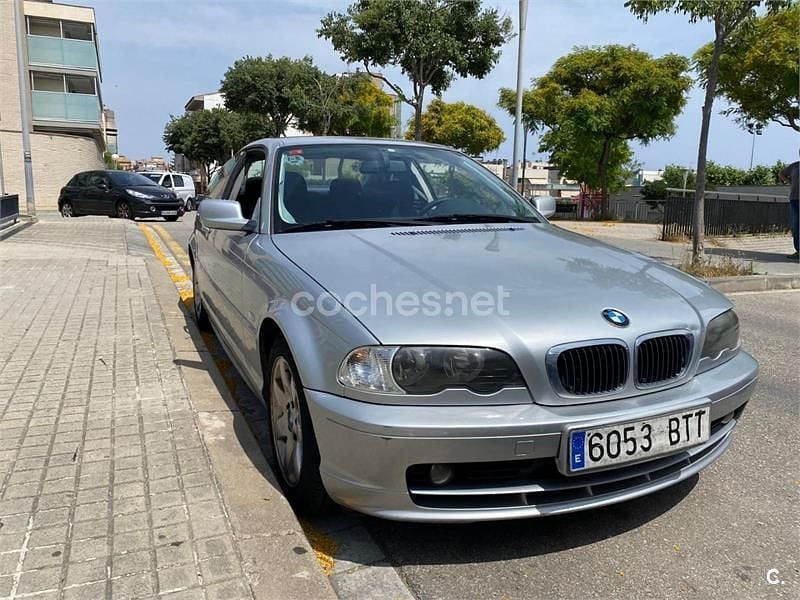 Usado BMW 318 118 CV (86 kW) 2002 Gris / plata Coupe