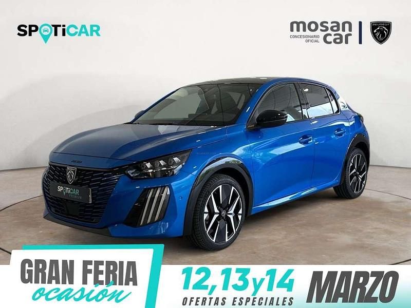 Nuevo Peugeot 208 GT 101 CV (74 kW) 2025 Azul Utilitario
