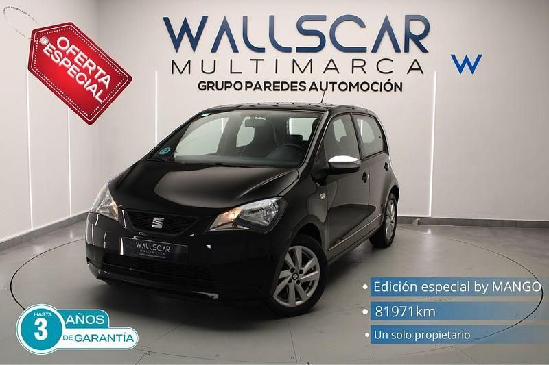 Negro Usado 2015 Seat Mii Utilitario | 8390 € (Precio justo) - Imagen 1/4