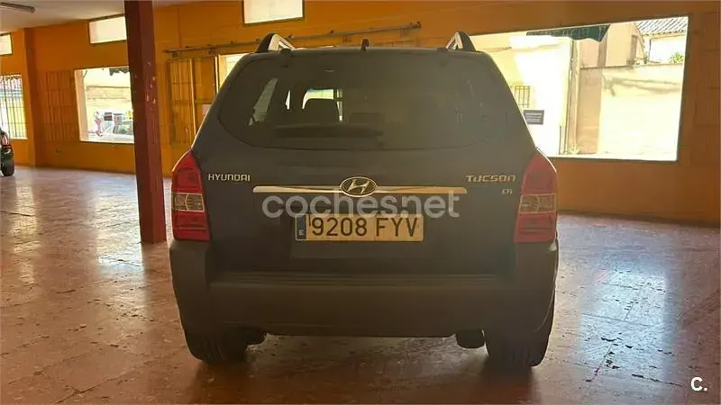 Usado Hyundai Tucson Comfort 140 CV (102 kW) 2007 Azul SUV