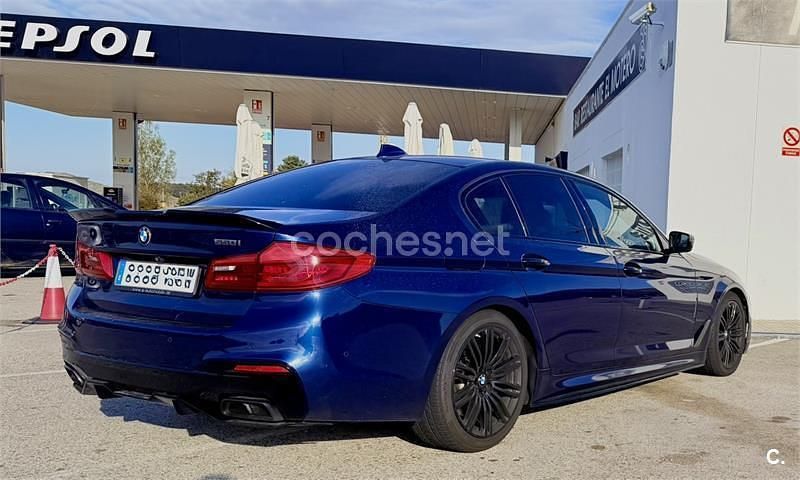 Azul Usado 2017 BMW 550 Gran Turismo Comfort Edition Berlina | 40.000 € - Imagen 1/3