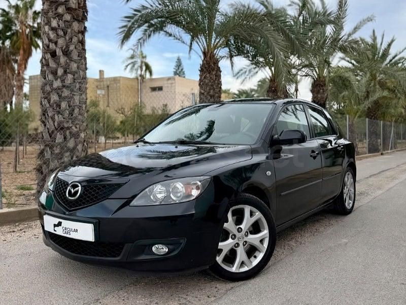 Usado Mazda 3 Sportive 143 CV (105 kW) 2009 Negro Berlina