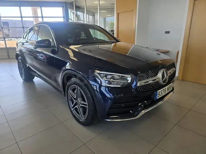 Usado Mercedes GLC200 163 CV (119 kW) 2022 Azul SUV