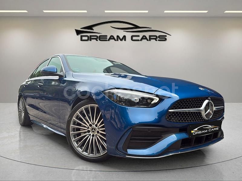 Azul Usado 2022 Mercedes C220 Berlina | 35.990 € (Buen precio) - Imagen 1/4
