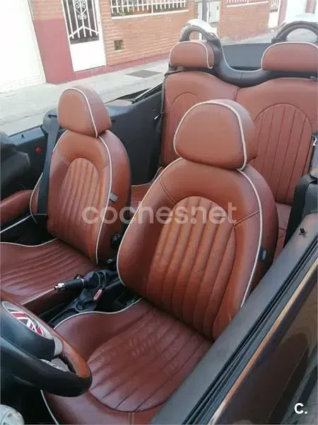 Usado Mini One Cabriolet 90 CV (66 kW) 2008 Negro Descapotable
