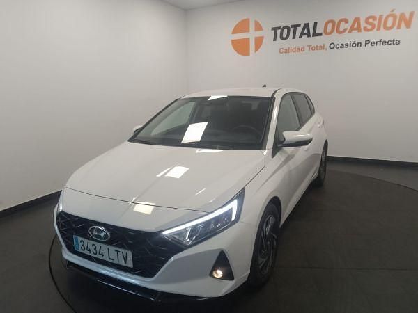 Blanco Usado 2021 Hyundai i20 Berlina | 17.990 € (Caro) - Imagen 1/4