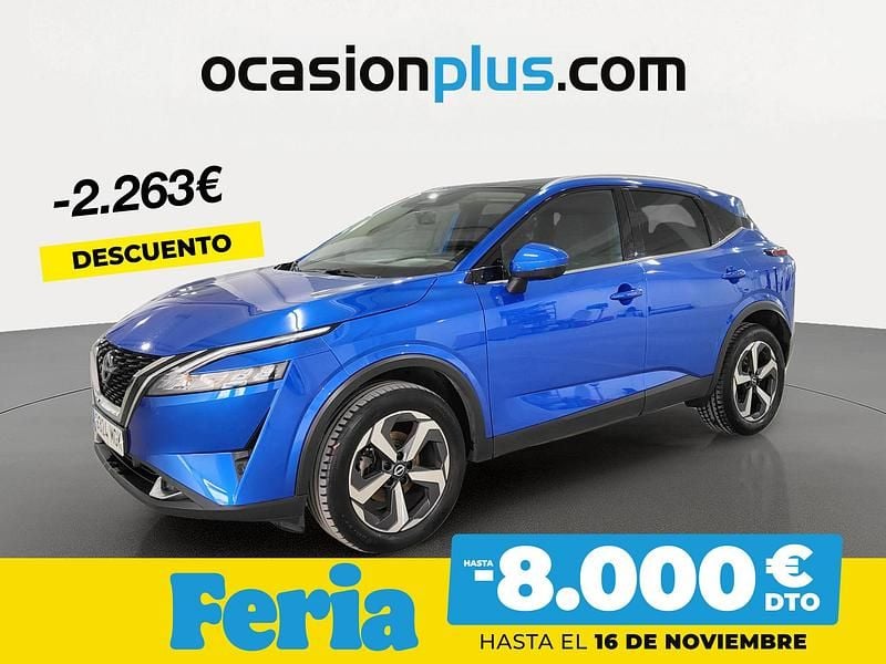 Azul Usado 2023 Nissan Qashqai N-Connecta SUV | 24.900 € (Precio justo) - Imagen 1/4