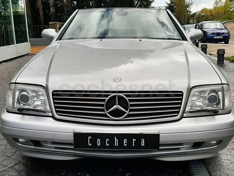 Usado Mercedes SL320 224 CV (164 kW) 2000 Gris / plata Descapotable