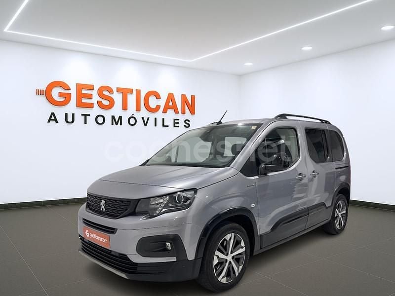 Gris / plata Usado 2019 Peugeot Rifter GT-line Monovolumen | 16.990 € (Precio justo) - Imagen 1/4