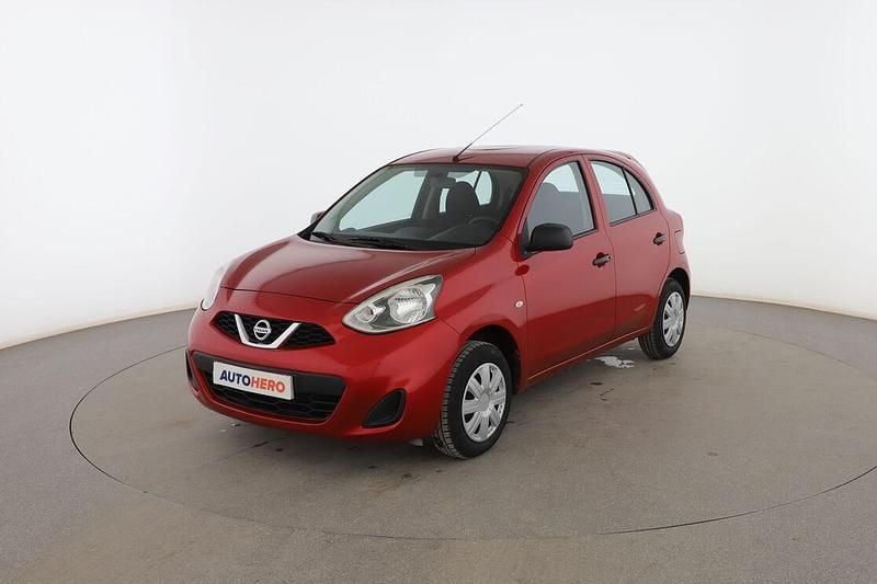 Rojo Usado 2014 Nissan Micra Acenta Utilitario | 6399 € (Precio justo) - Imagen 1/3