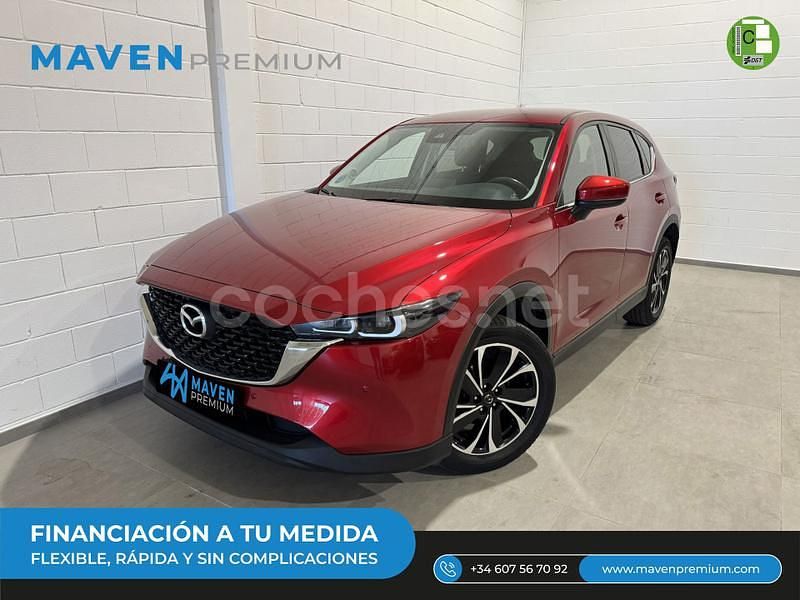 Rojo Usado 2022 Mazda CX-5 SUV | 29.500 € (Un poco caro) - Imagen 1/4