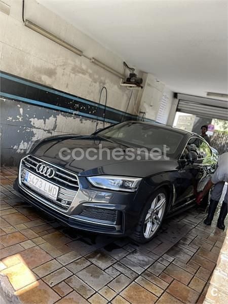 Usado Audi A5 Sportback Sport 218 CV (160 kW) 2017 Negro Utilitario