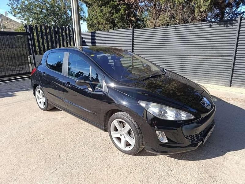 Usado Peugeot 308 Sport 136 CV (100 kW) 2008 Negro Familiar