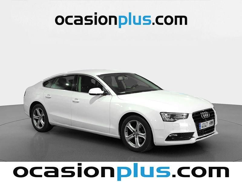 Usado Audi A5 Sportback Advanced 150 CV (110 kW) 2014 Blanco Utilitario