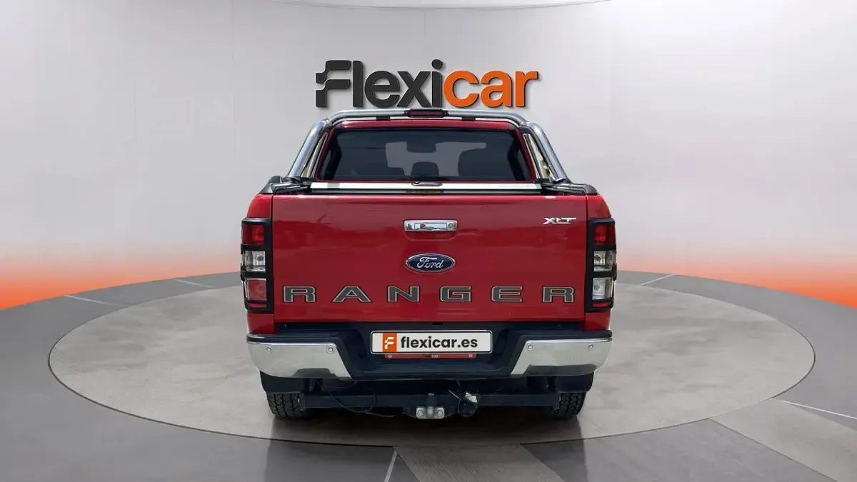 Usado Ford Ranger XLT 170 CV (125 kW) 2020 Rojo Pickup/Camioneta