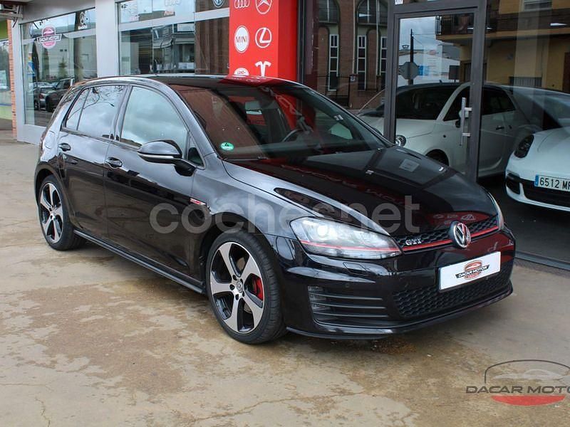 Negro Usado 2014 VW Golf VII GTI Berlina | 17.950 € (Un poco caro) - Imagen 1/4