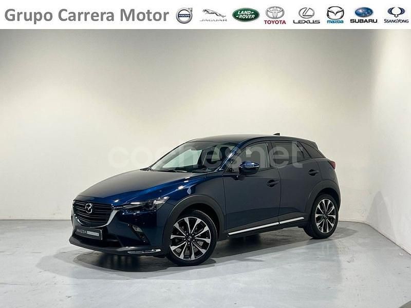 Azul Usado 2022 Mazda CX-3 SUV | 21.850 € (Un poco caro) - Imagen 1/4