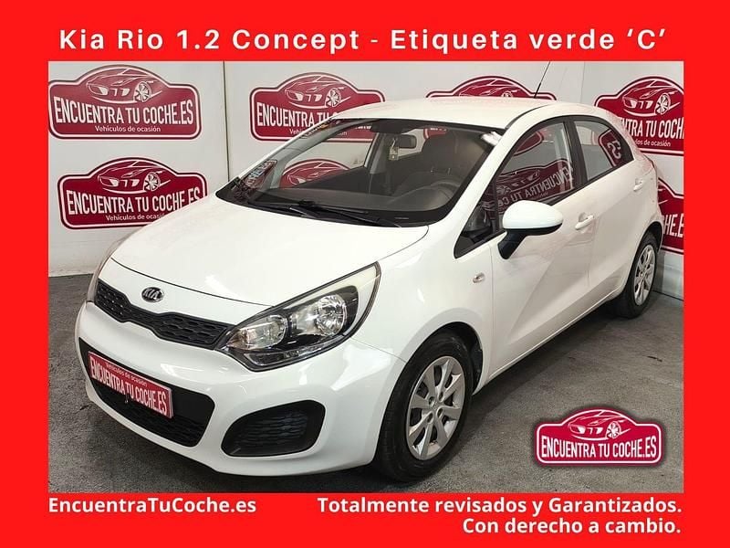 Usado Kia Rio 86 CV (63 kW) 2013 Blanco Utilitario