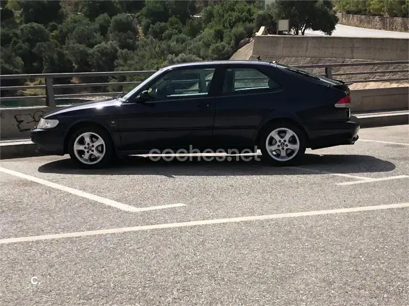 Usado Saab 9-3 154 CV (113 kW) 2001 Azul Berlina