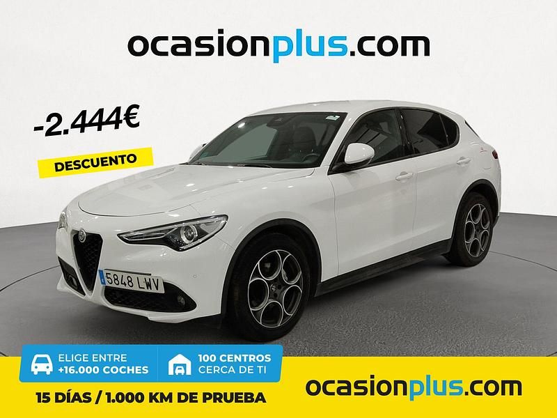 Blanco Usado 2022 Alfa Romeo Stelvio Sprint SUV | 26.890 € (Precio justo) - Imagen 1/4