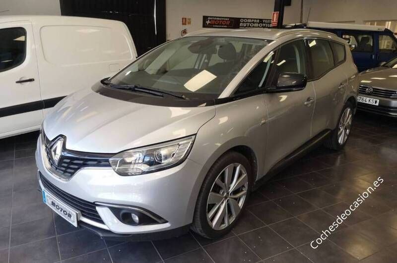 Gris claro Usado 2018 Renault Grand Scénic IV LIMITED Monovolumen | 15.800 € (Precio justo) - Imagen 1/4