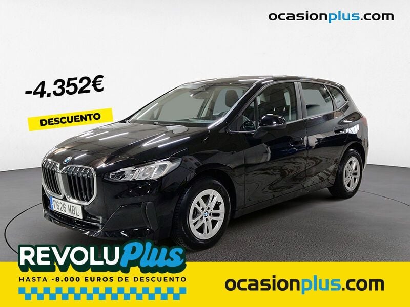 Negro Usado 2022 BMW 218 Active Tourer Monovolumen | 25.990 € (Precio justo) - Imagen 1/4