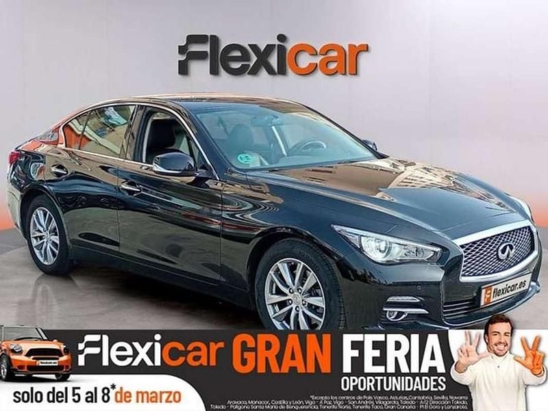 Usado Infiniti Q50 170 CV (125 kW) 2017 Negro Berlina