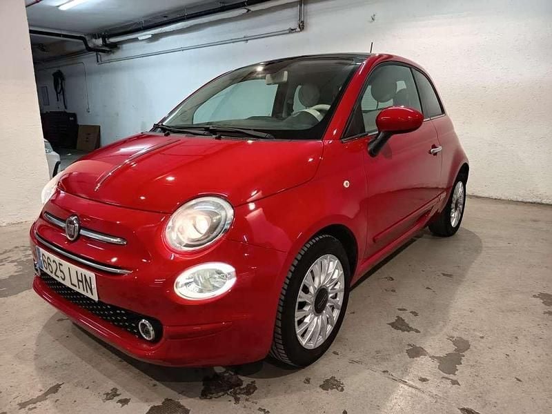 Rojo Usado 2020 Fiat 500 Lounge Utilitario | 8500 € (Buen precio) - Imagen 1/4