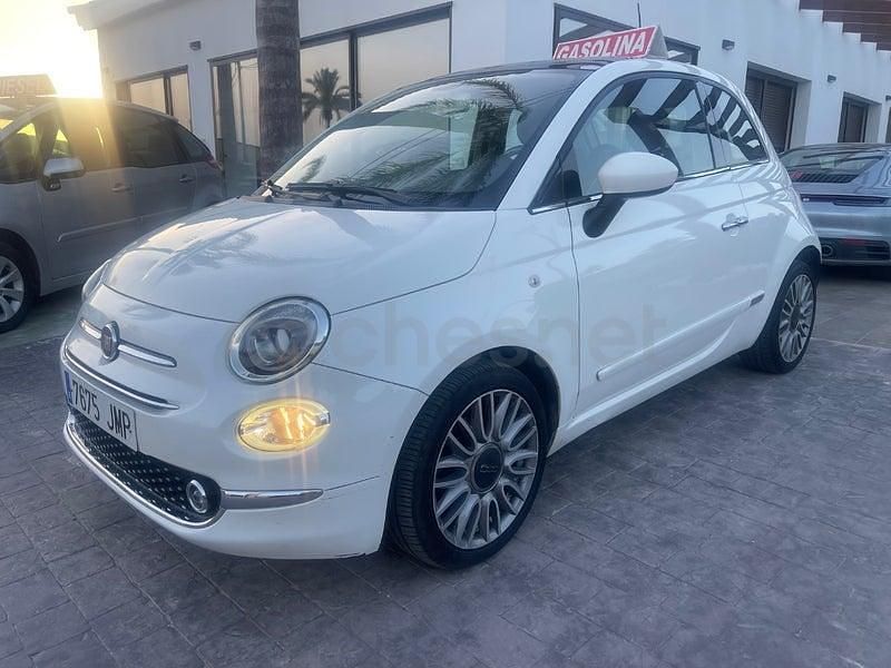 Usado Fiat 500 Lounge 69 CV (50 kW) 2016 Blanco Berlina