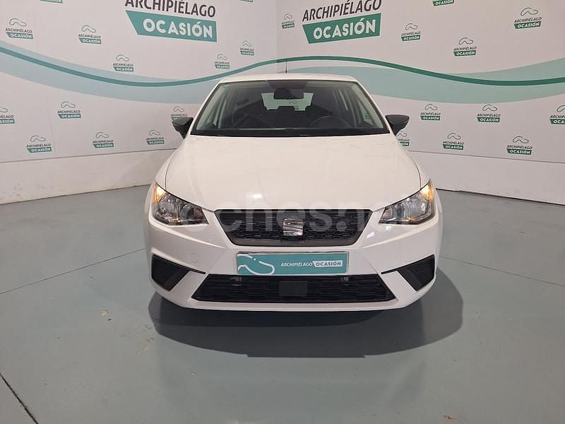 Usado Seat Ibiza Reference 95 CV (69 kW) 2019 Blanco Berlina