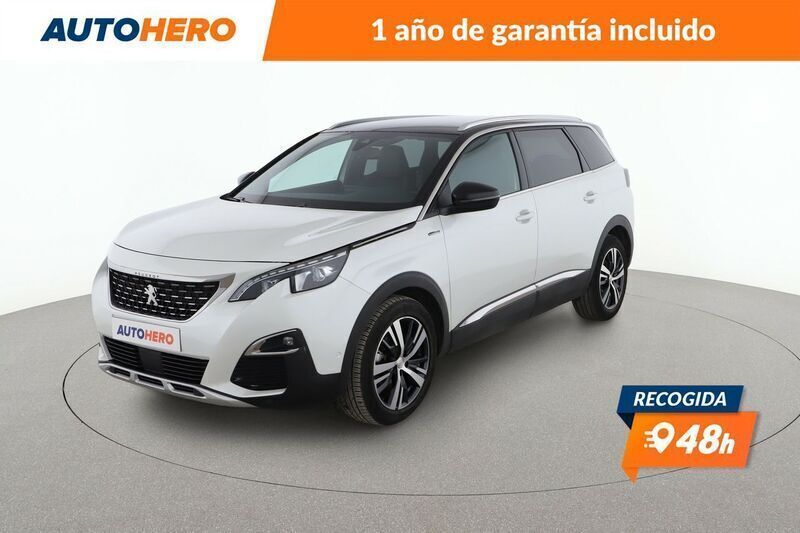 Blanco Usado 2020 Peugeot 5008 GTi Monovolumen | 17.399 € (Buen precio) - Imagen 1/3